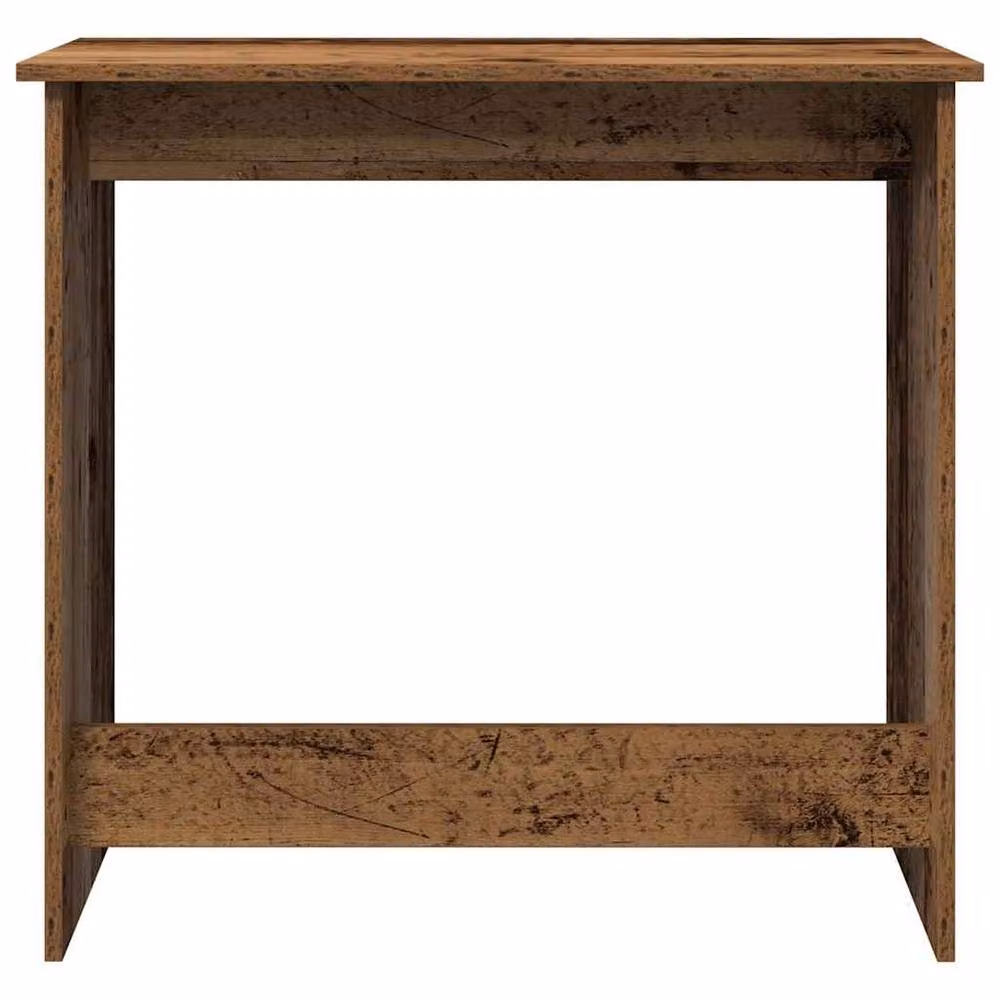 Berkfield Home Decorative Writing Desk in Brown Old Wood, W/D/H: 80 x 40 x 75 cm – 4