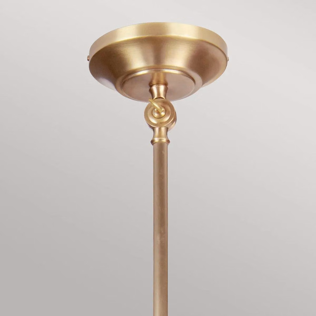 Netlighting Provence Adjustable 1 Light Indoor Wall and Ceiling Light in Antique Brass and Yellow with E27 Socket – 2