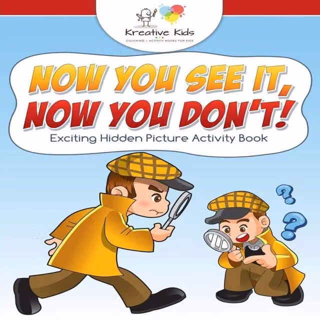 Kreative Kids Now You See It, Now You Don't Exciting Hidden Picture Activity, Multicolour