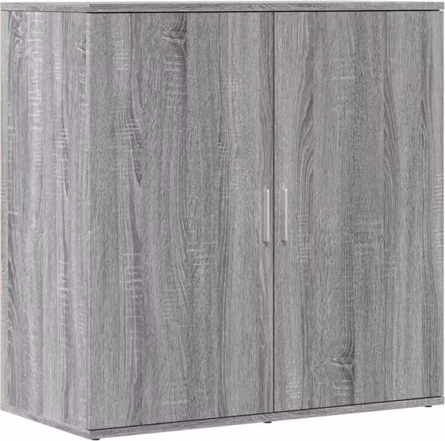 Berkfield Home Grey Sonoma Modern Sideboard in Engineered Wood W/D/H: 79 x 38 x 80 cm – 1