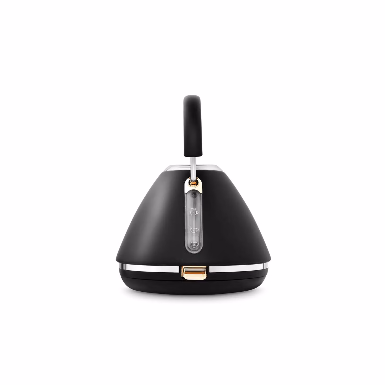 Morphy Richards Accents Gold Pyramid Kettle in Black and Gold with Limescale Filter – 2