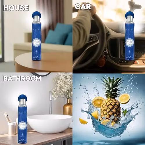 French Arabian Perfumes Sultan Al Arab Air Freshener, Blue, 300ml – 4