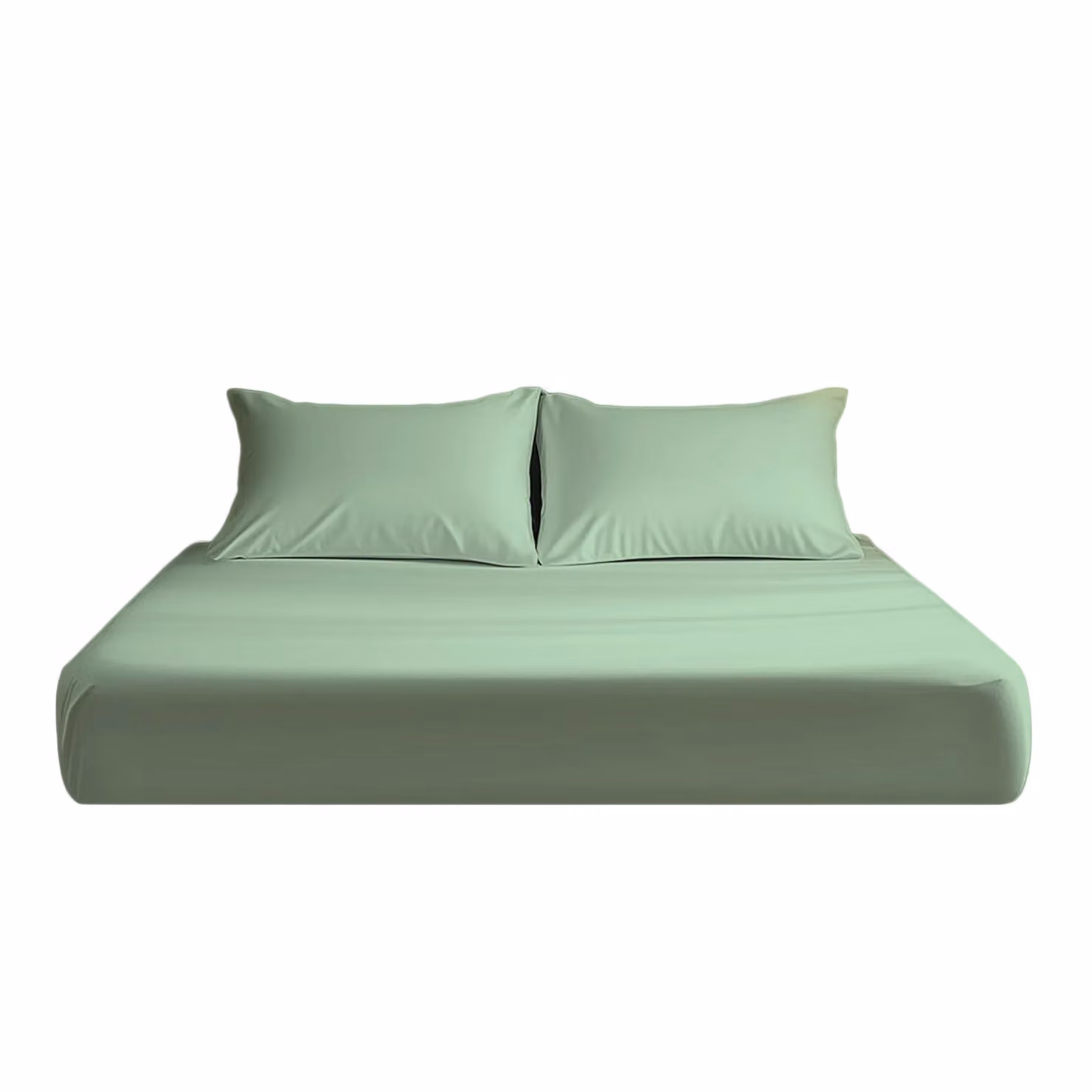 Home Sweet Home UK Single Duck Egg Blue Microfibre Fitted Bed Sheet, W/D/H: 90 x 190 x 25 cm – 2