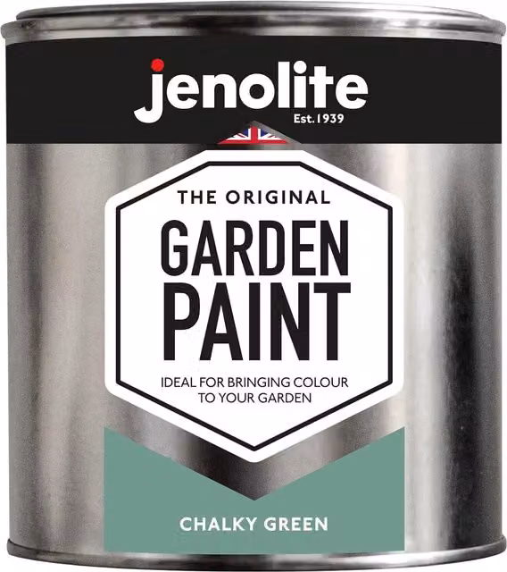 Jenolite Matt Green Weatherproof Opaque Wood Paint, 1 l