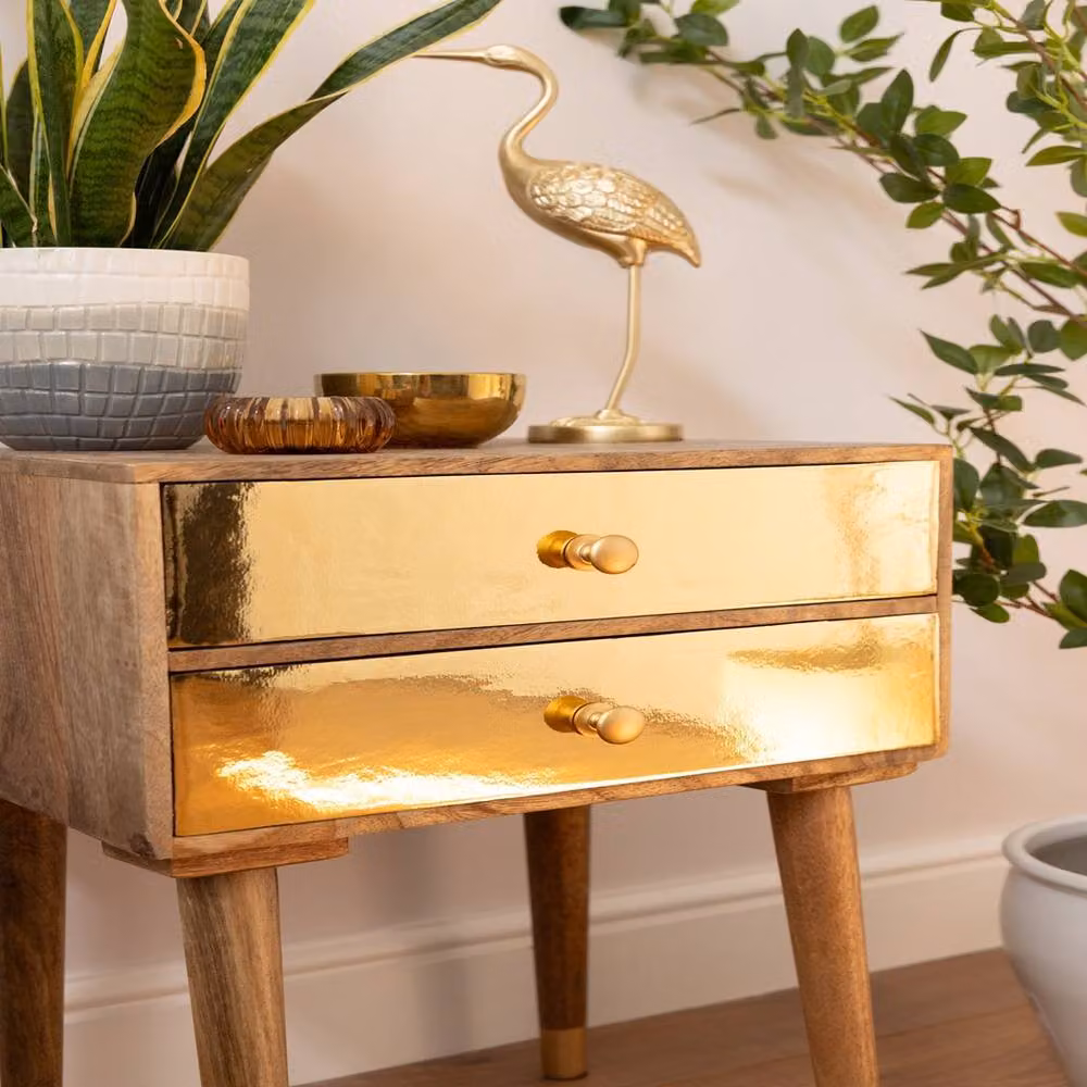 D-C-Fix Glossy Gold Self Adhesive Vinyl Wrap Film, W: 45 cm x L: 100 cm – 2