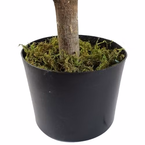 UV Protected Green Artificial Topiary Leaf Tree, H 120 x W 40 x D 40 cm – 4