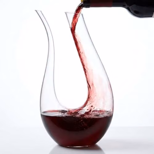 Gr8 Home Glass Wine Decanter, Transparent, 1.5 l – 1