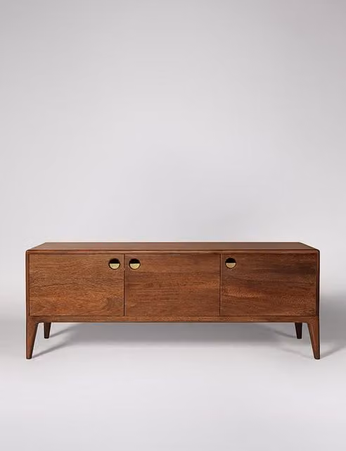 Swoon Nyhavn Mango Wood TV Unit in Brown
