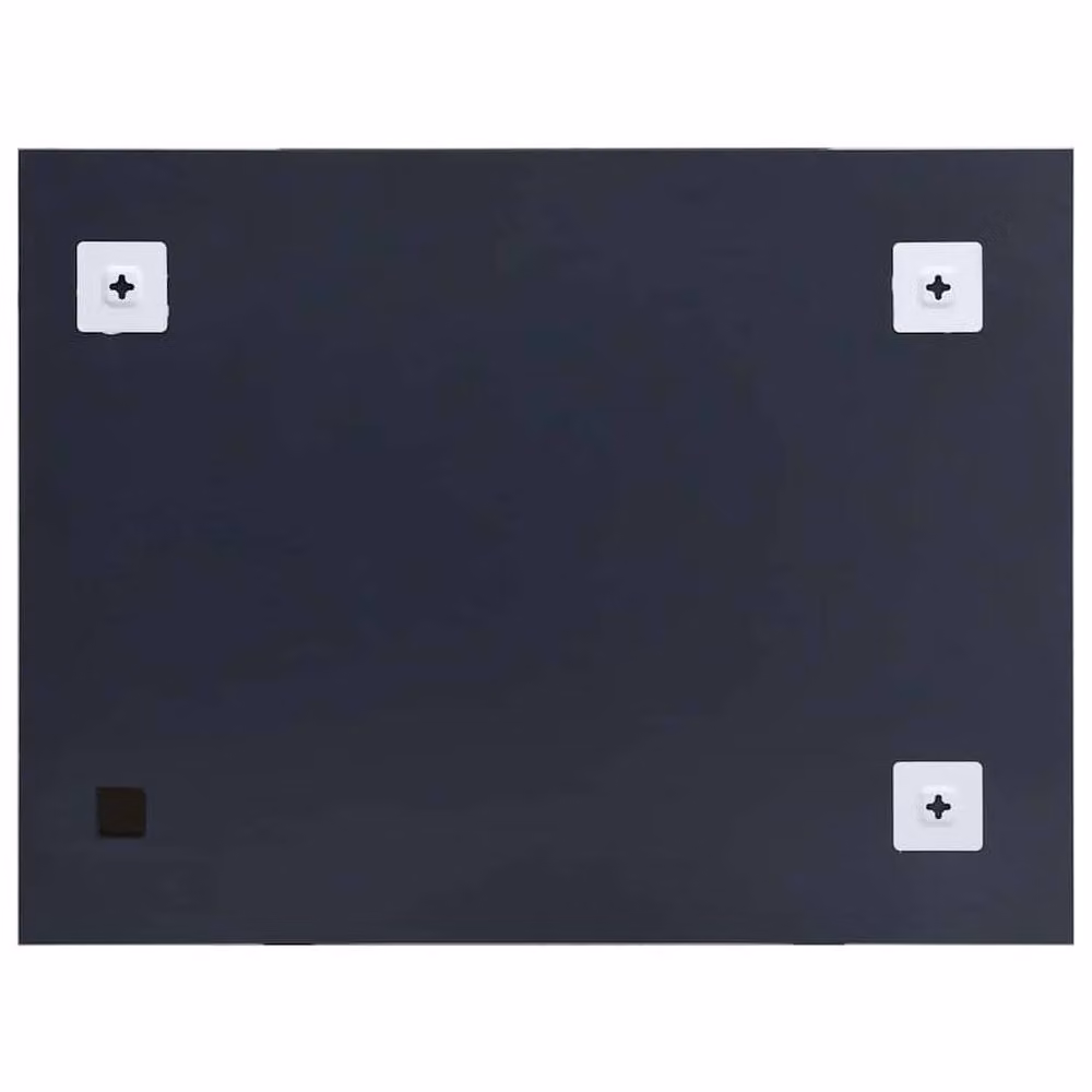 Berkfield Home Rectangular Glass Wall Mirror in Silver, W: 50 cm, H: 60 cm – 2