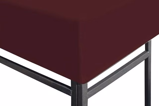 Berkfield Home Gazebo Top Cover, Bordeaux Red, 3 x 3 m – 1