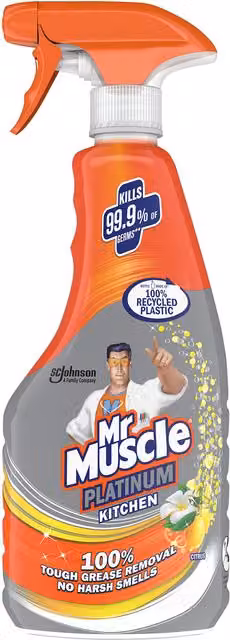 Mr Muscle Platinum Kitchen Spray Multicolour