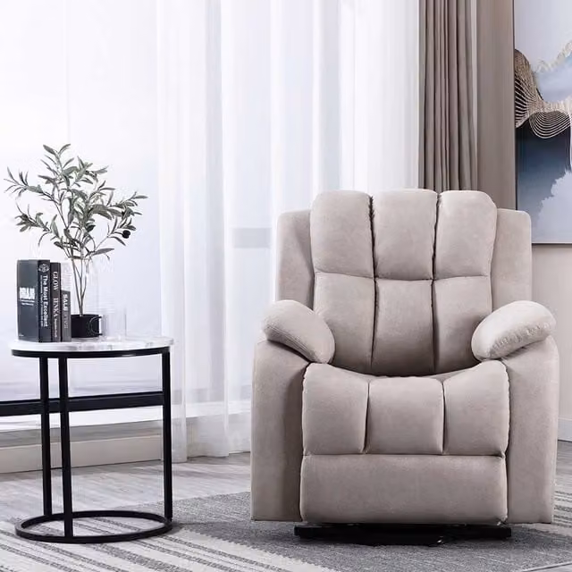More4Homes Brookline Electric Single Motor Fabric Rise Recliner TV Chair