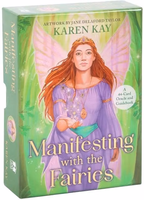 KDMK Fairy Wishes Oracle Card Deck, Multicolour and Yellow Paper Cards for Adults