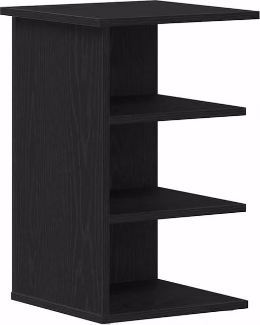 Berkfield Home Black Oak Side Cabinet, W/D/H: 35 x 35 x 55 cm – 1