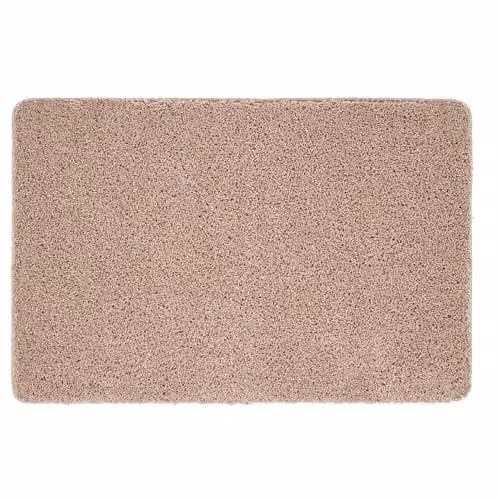 My Mat Pink Non-Slip Washable Rectangular Shaggy Pile Rug, W: 80 cm, L: 120 cm