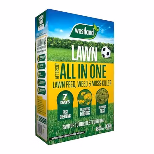 Westland Aftercut AIO Lawn Weed Killer for 80m2
