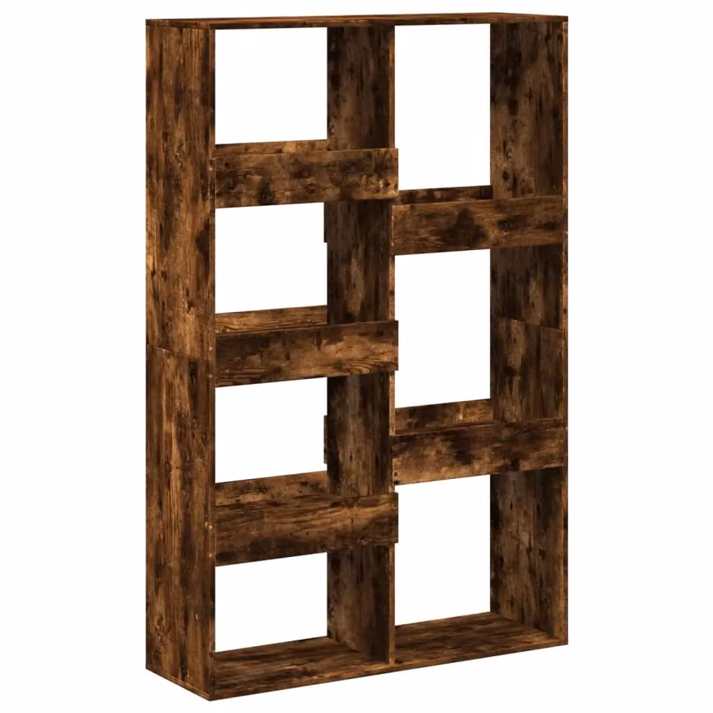 Berkfield Home Smoked Oak Room Divider in Brown, W/D/H: 100 x 33 x 155.5 cm – 2