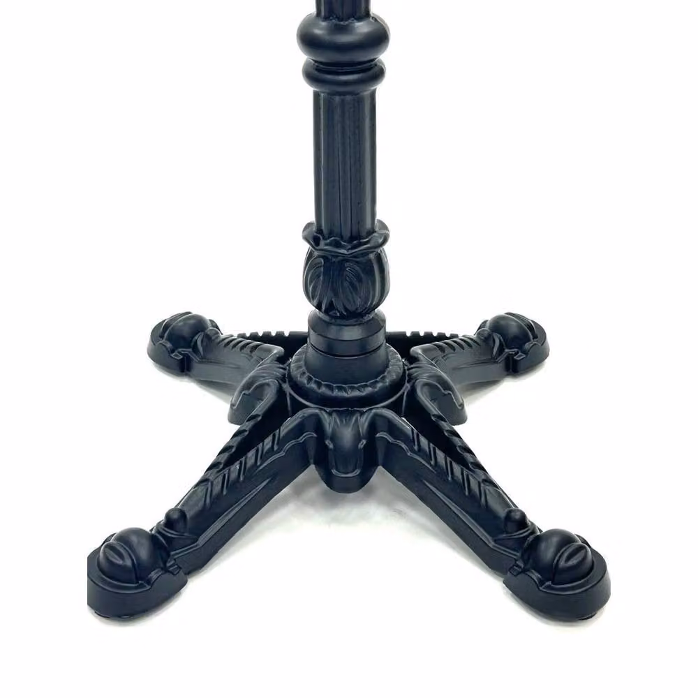 Kelvenix Cast Iron Garden Table Base in Matt Black – 2
