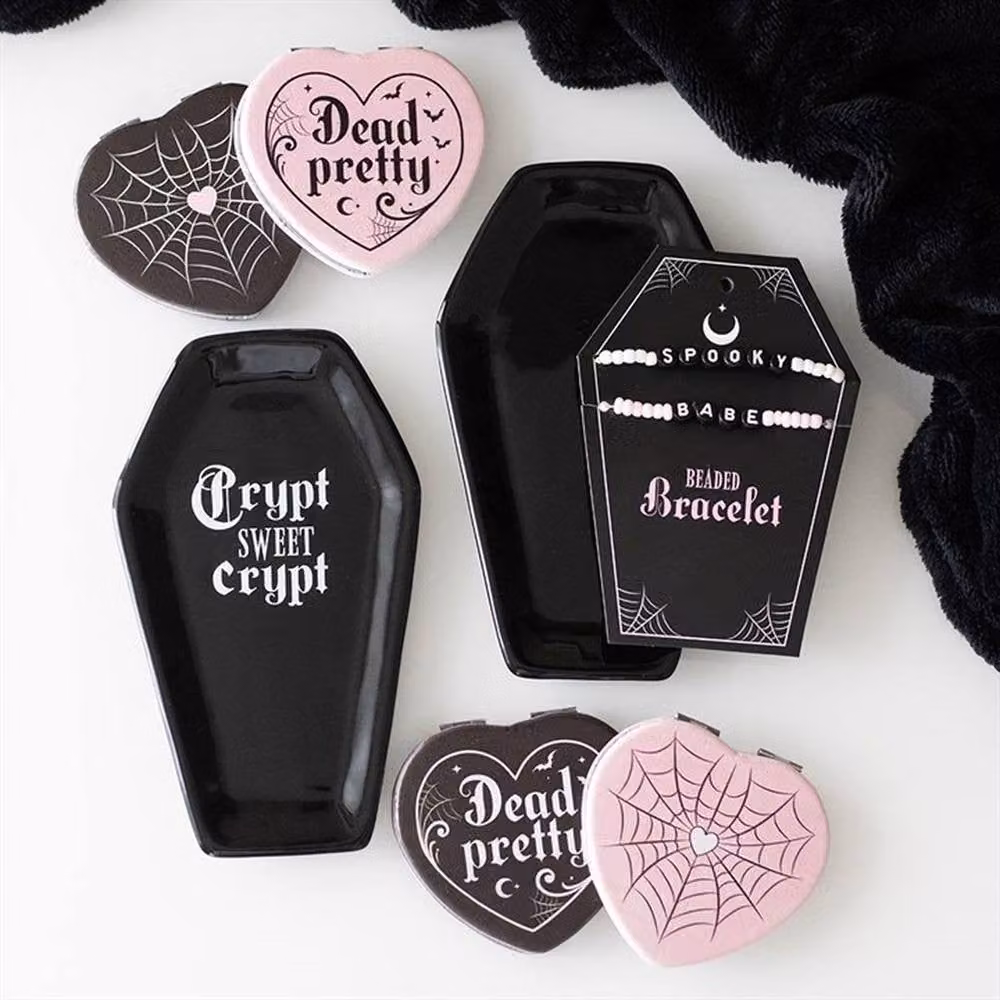 Uniqueful Black Ceramic Coffin Trinket Tray, Width: 15 cm – 2