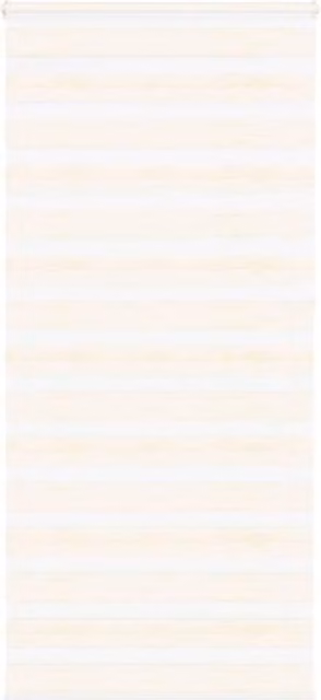 Berkfield Home Zebra Blind in Marble Beige, Polyester Fabric, W: 100 cm, H: 230 cm