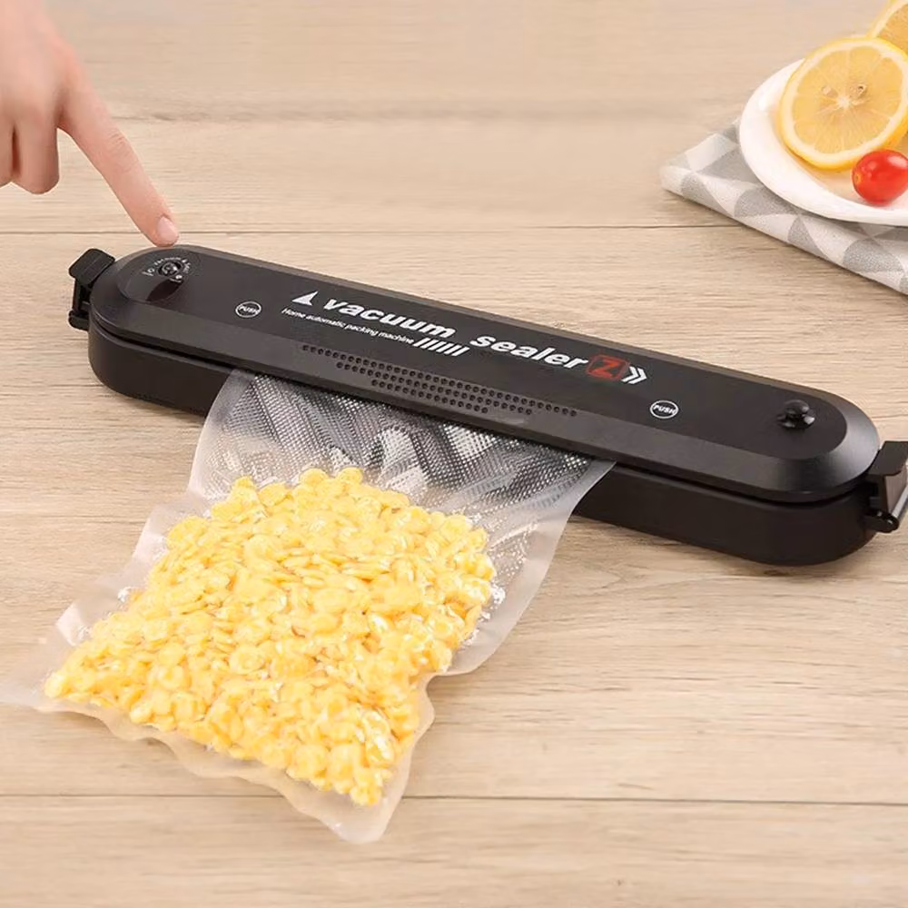 NESTLUNE Vacuum Food Sealer with 10 Bags, Black – 3