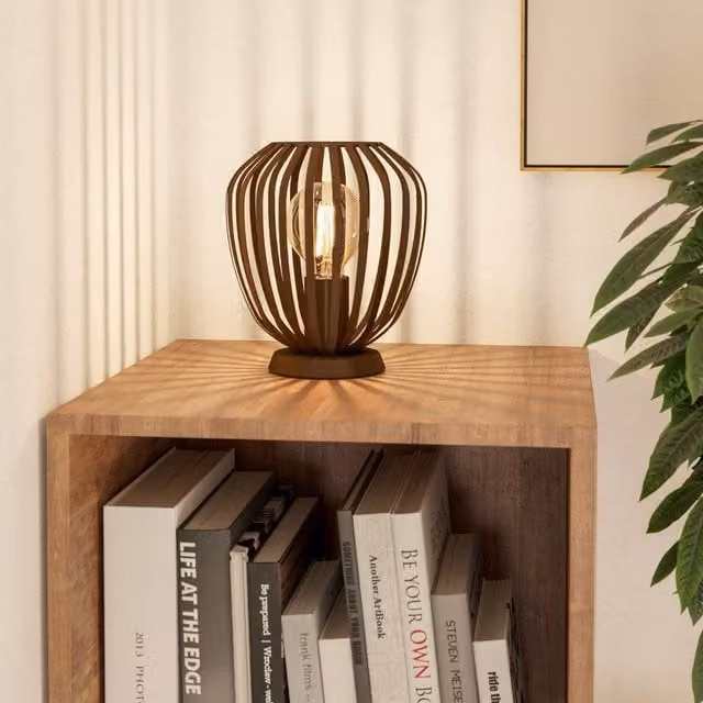 Eglo Espinal Steel Contemporary Table Lamp in Bronze