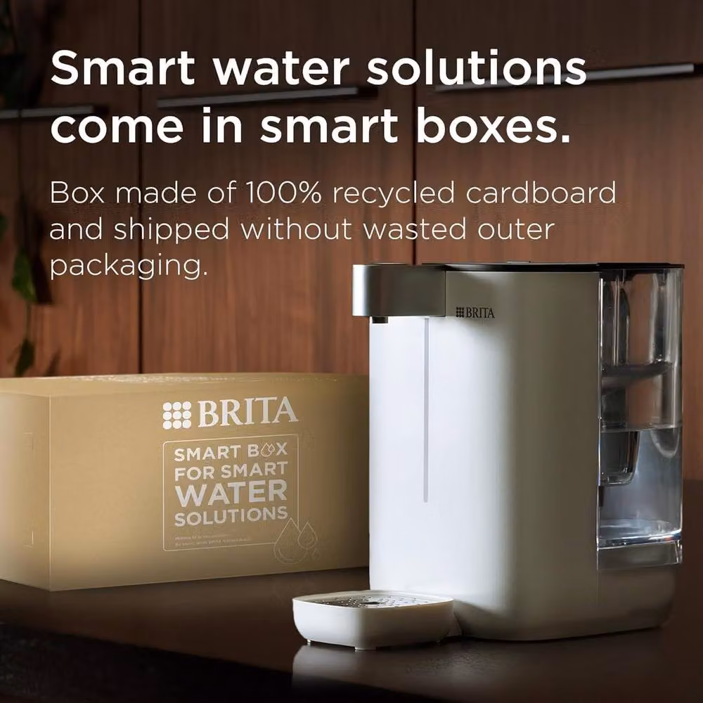 Brita Cube Ambient and Hot Water Dispenser, White, 4.0 l – 5