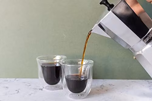 La Cafetiere Venice Aluminium Espresso Maker, Silver, 12 Cup – 2
