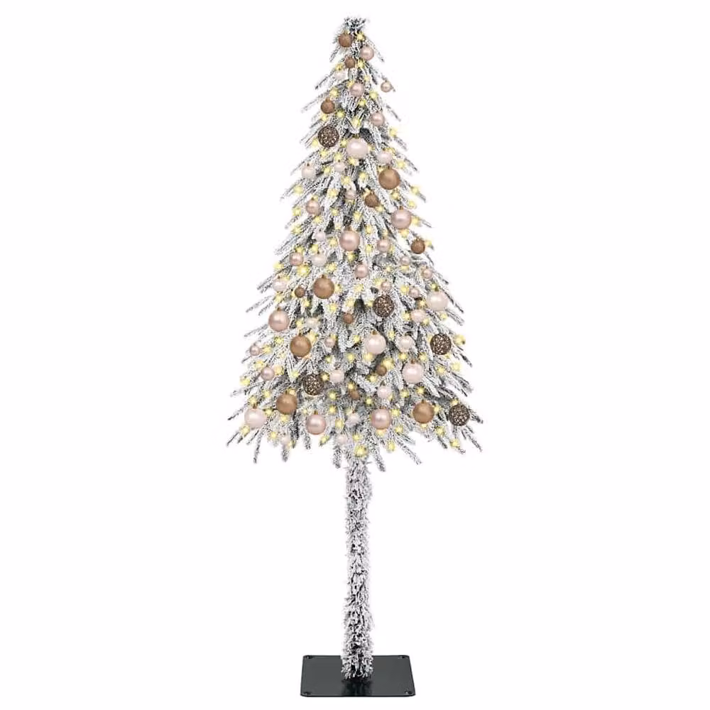 Berkfield Home White Christmas Tree with 300 LEDs, Height: 180 cm – 3