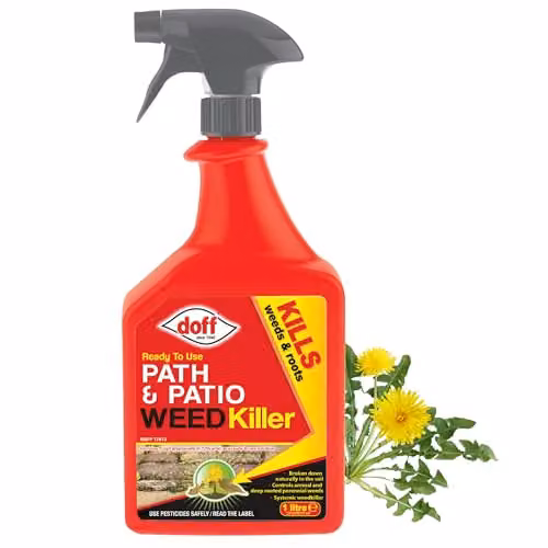 Doff Path and Patio Weedkiller Ready to Use Spray, 1 l – 1