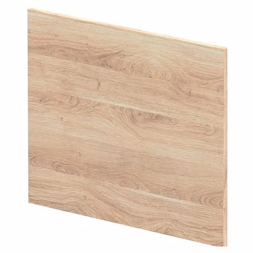 Balterley Water Resistant Wooden Bath End Panel in Beige, Width: 700 mm – 1