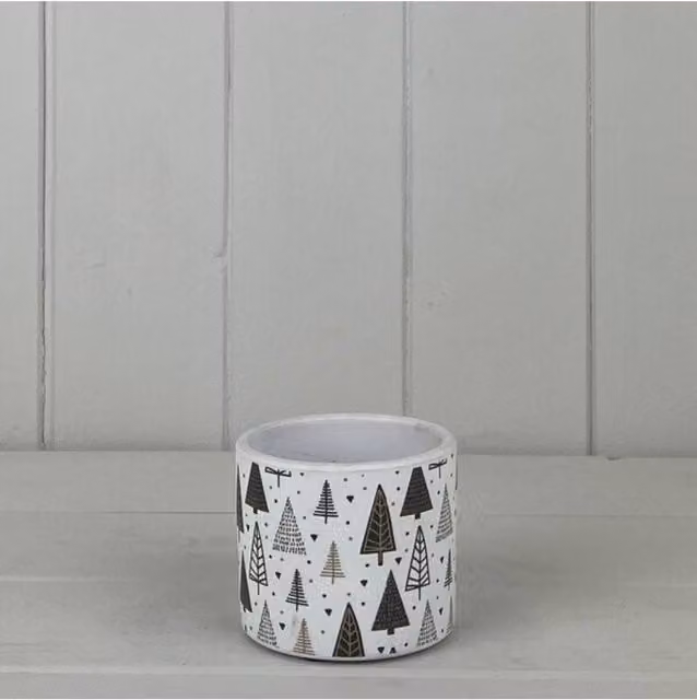 KDMD White Indoor Plant Pot 6cm