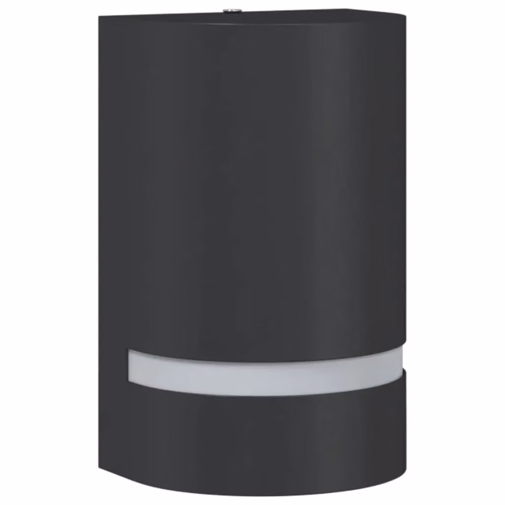 Berkfield Home Black Die-cast Aluminium Outdoor Wall Light – 2