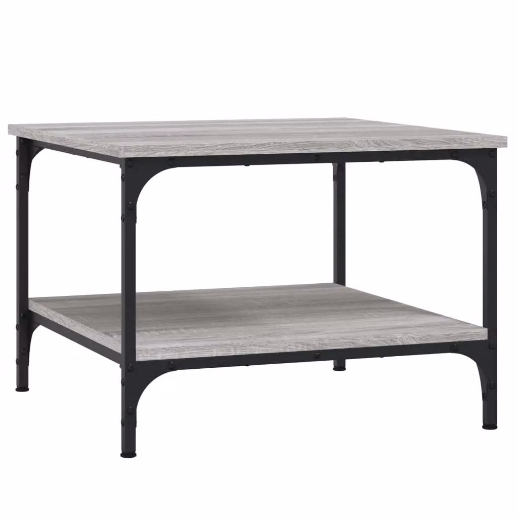 Berkfield Home Grey Sonoma Coffee Table, W/D/H: 55 x 55 x 40 cm – 2
