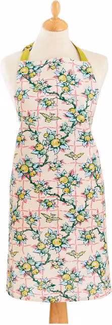 Land & Shore Berry Grove Apron, Petrol and Multicolour