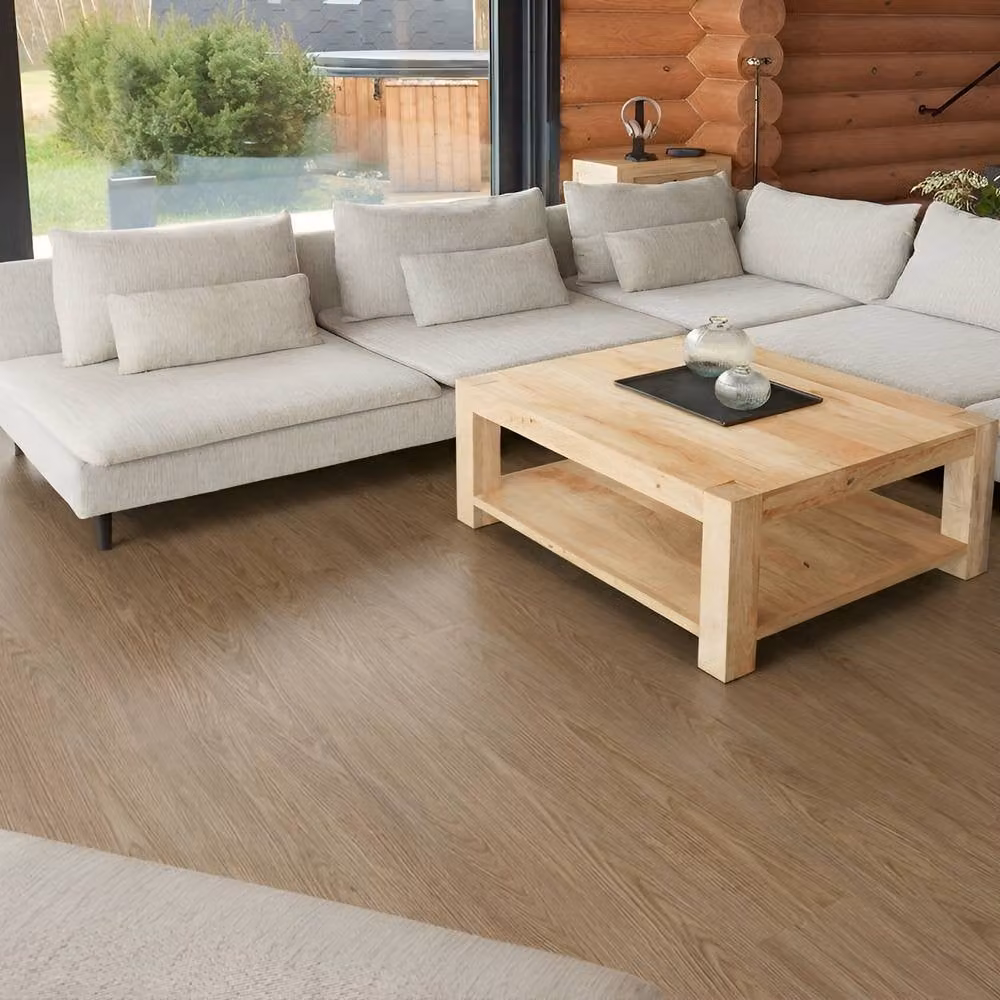 Novecrafto Self Adhesive Wood Look Vinyl Floor Planks, Pack of 10, Light Beige, W: 91.4 cm, D: 15.2 cm – 7