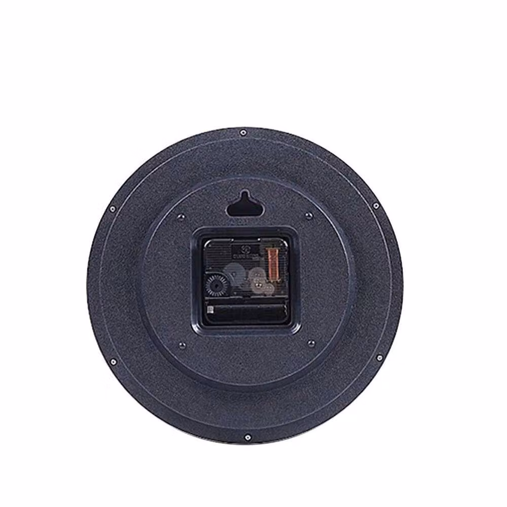 SPETLEK Large Luminous Glow In The Dark Analog Wall Clock for Home and Garden, Black, W: 100 cm, H: 60 cm – 4