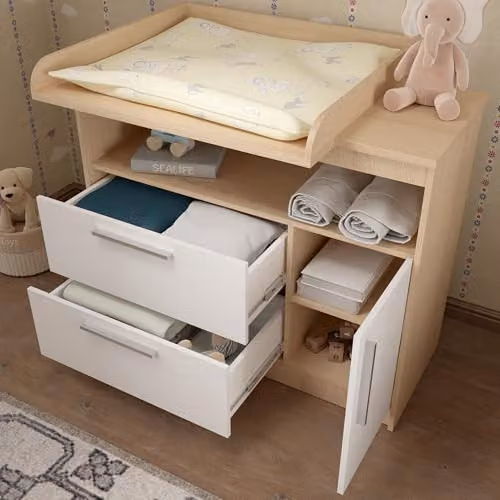 Shefa Kids 1150 Baby Changing Unit in White – 3