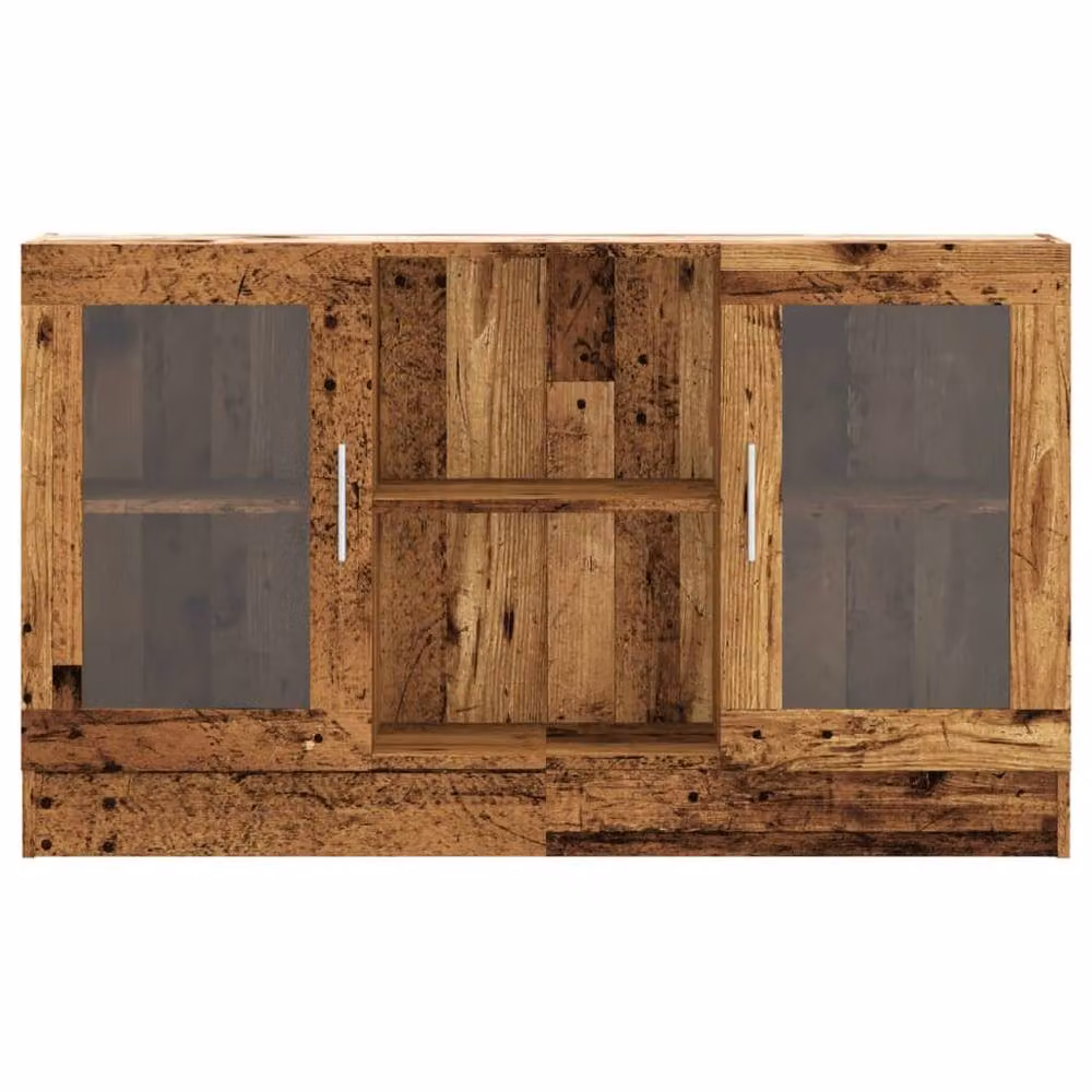 Berkfield Home Classic Sideboard in Brown Old Wood, W/D/H: 120 x 30.5 x 70 cm – 4