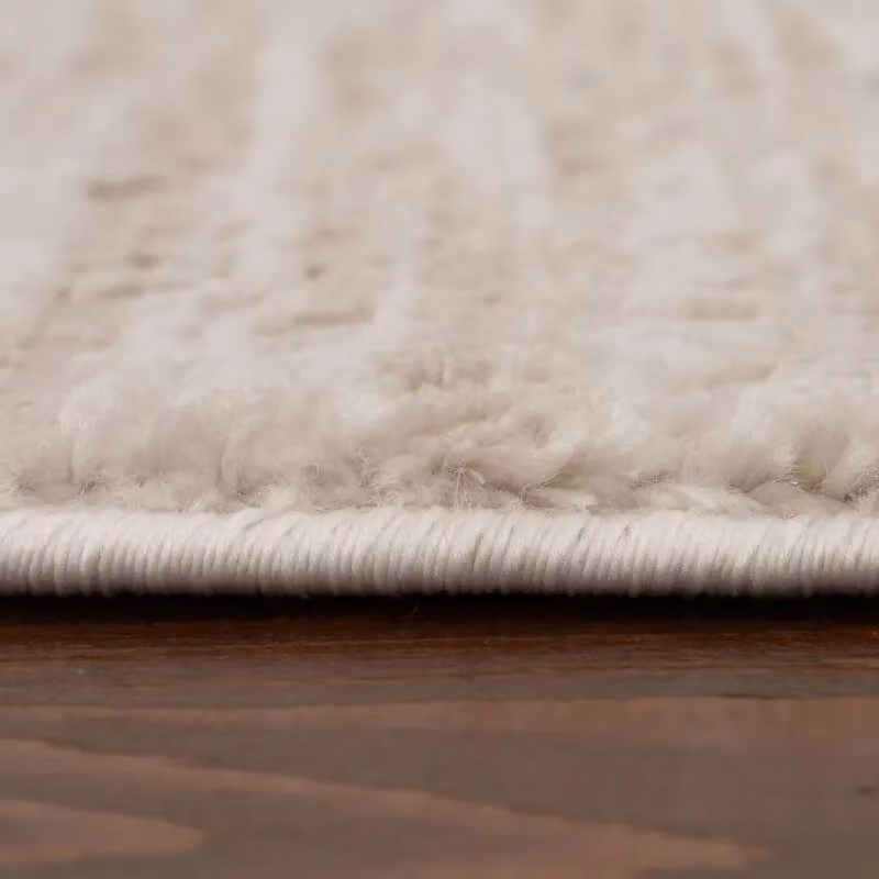 THE RUGS Carmel Abstract Area Rug Runner in Beige, W/D/H: 80 x 150 cm – 3