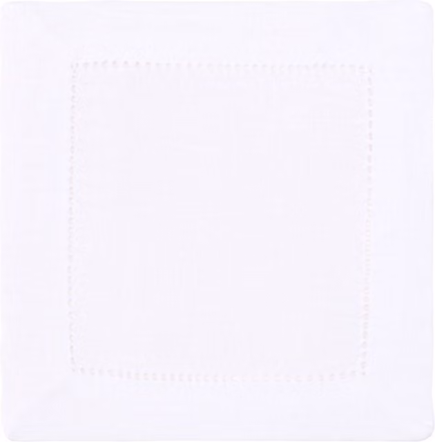 Mafra White Cotton Cocktail Napkins