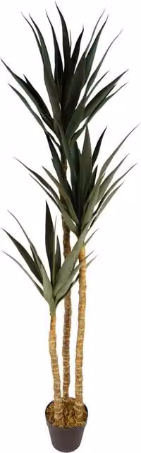 Artificial XL Triple Yukka Tree Plant in Green