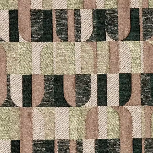 Terrys Graphic Modern Multicolour Green Adult Fabric Cordoba