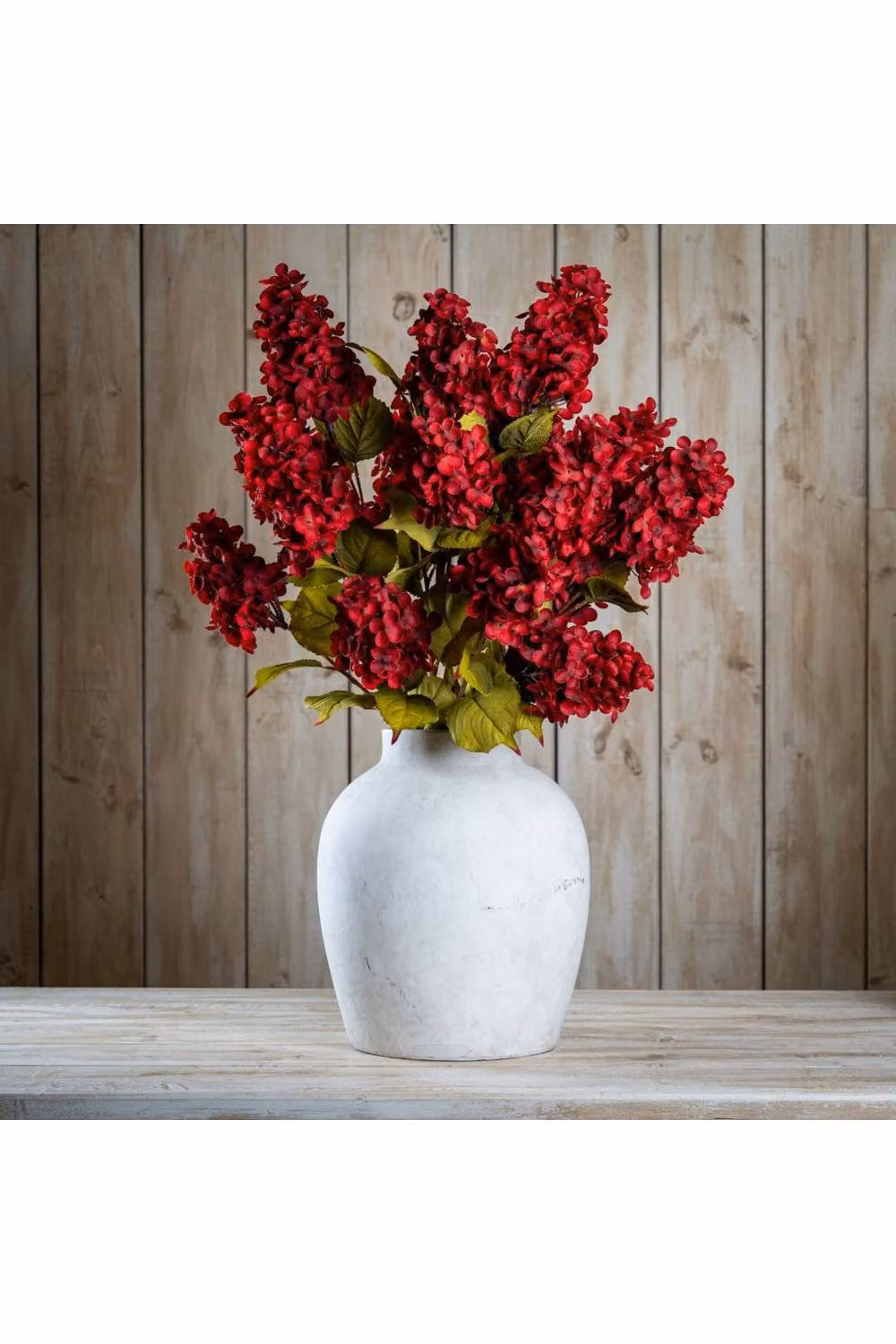 KDMD Red Spear Hydrangea Artificial Floral Spray – 2