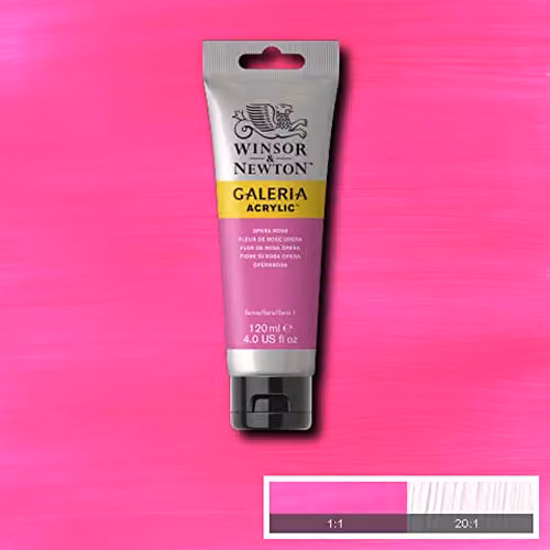 Winsor & Newton Galeria Acrylic Paint, Pink, 120ml – 3