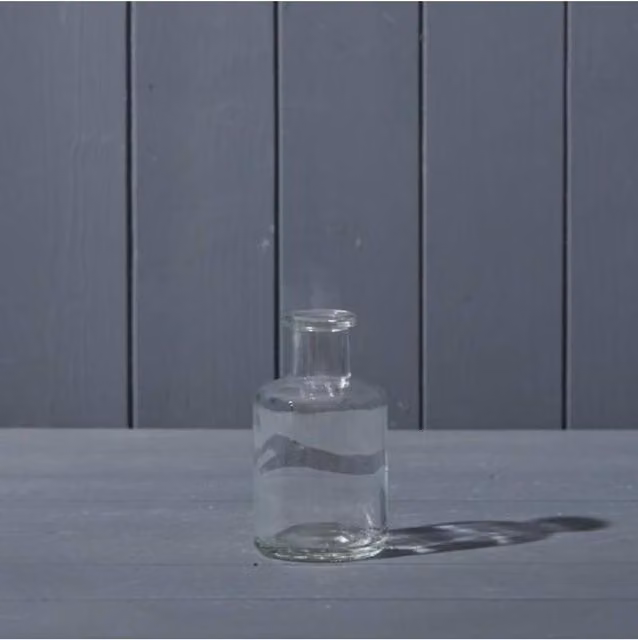 KDMD Clear Rustic Glass Bottle, 0.7 l