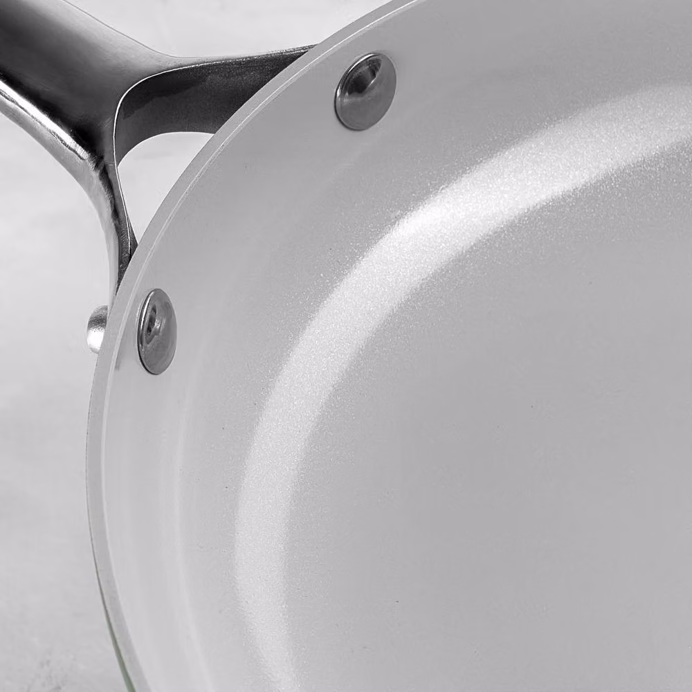 Prochef 5 Piece Green Ceramic Saucepan and Frying Pan Set – 3