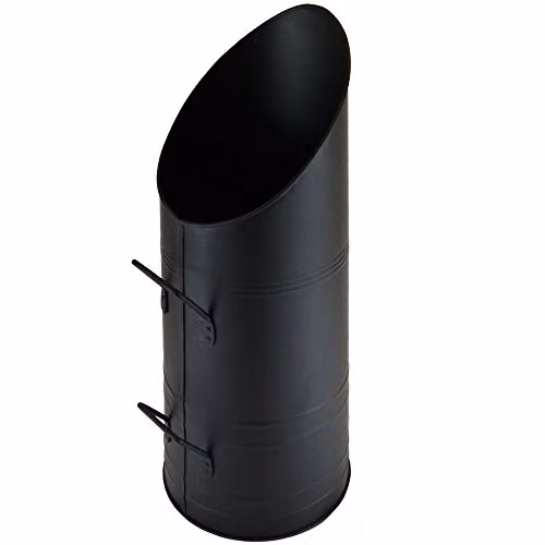 Inglenook Harewood Black Coal Scuttle/Bucket, Black