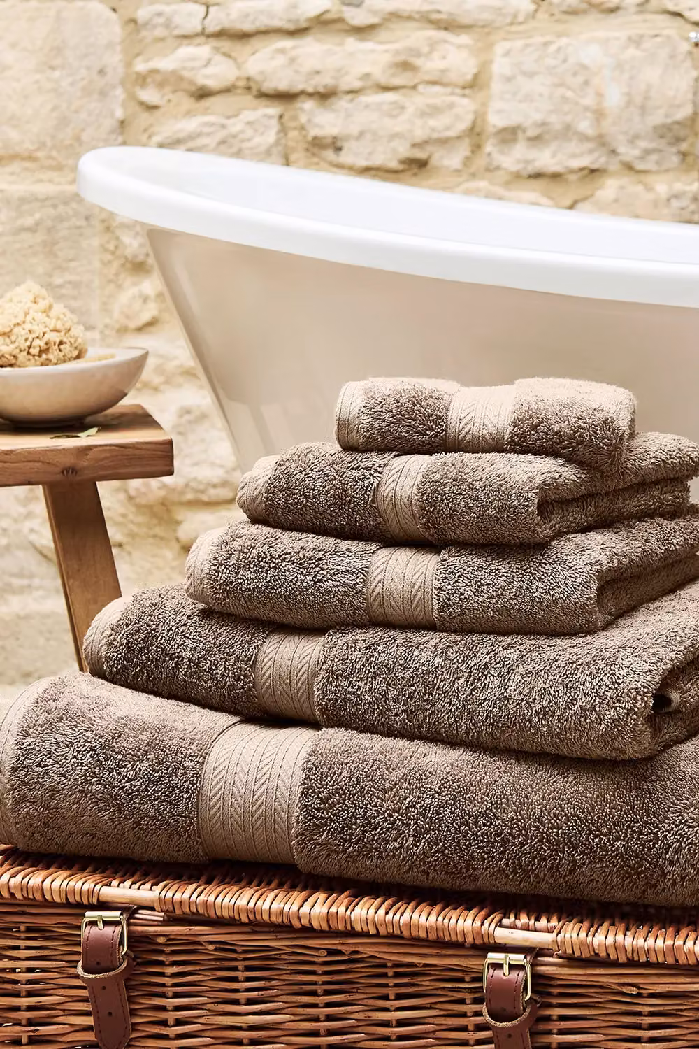 Christy Renaissance Luxury 675GSM Egyptian Cotton Towel in Brown – 4