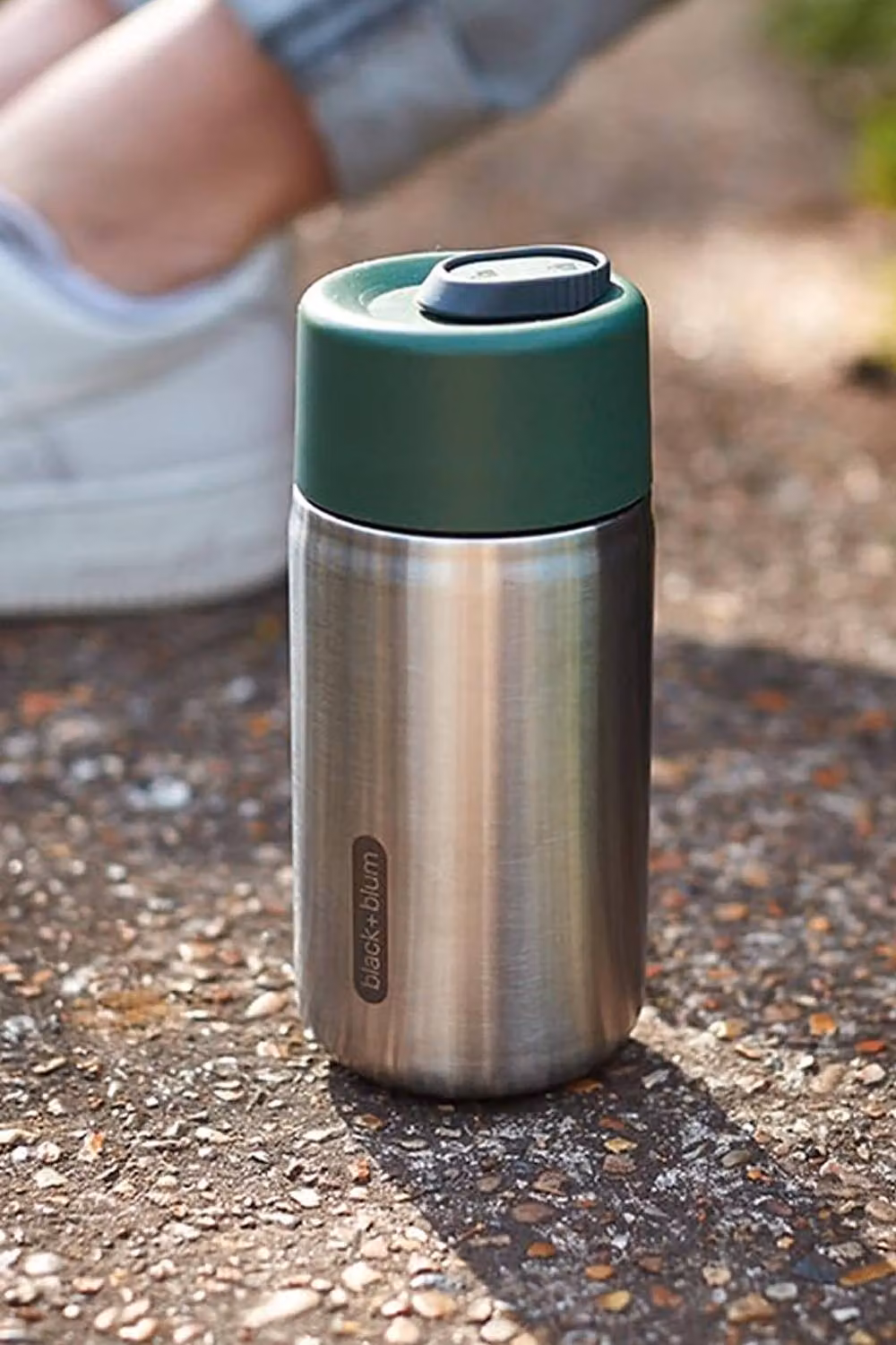 Black + Blum Insulated Stainless Steel Travel Mug with Lid, 340ml, Green – 8